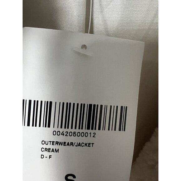 Forever 21 White FAUX FUR Vest W/ Pockets, BOHO, SHERPA, WESTERN, STAGECOACH - S - Picture 11 of 11